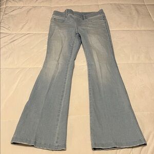 SPANX Light Blue Flare Jeans